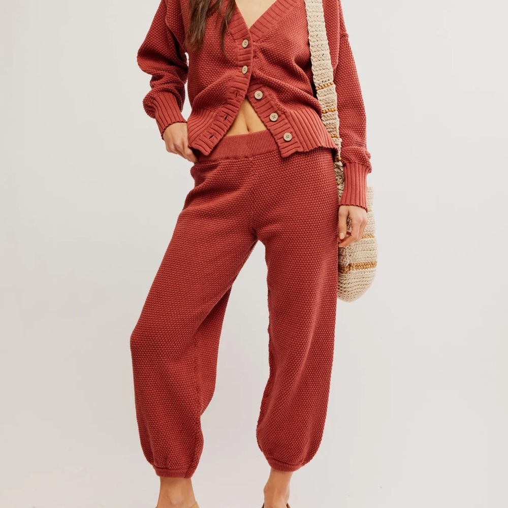 Free People Hailee Cardi Set in Canyon Sunset